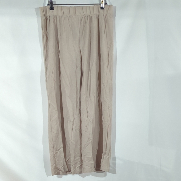 H&M Pants - H&M Light Beige Wide Leg Trousers